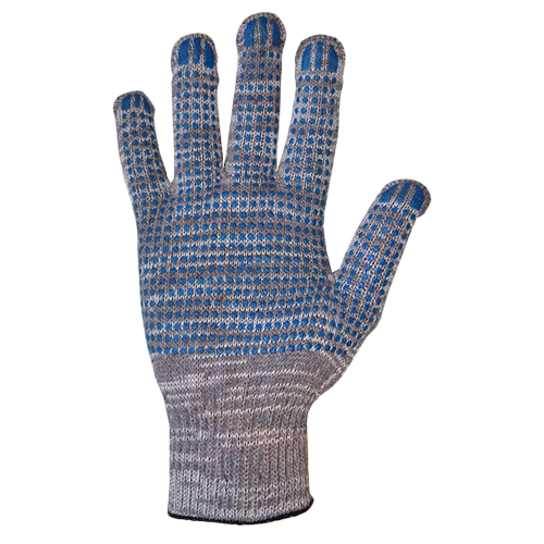 Перчатки ХБ с ПВХ 6 нитей