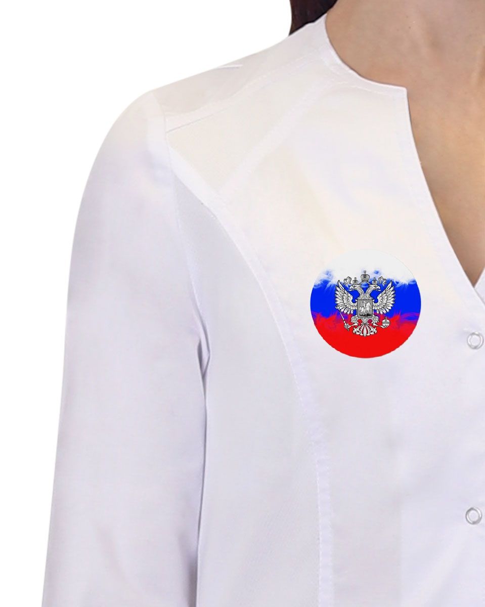 Медицинские халаты с логотипом